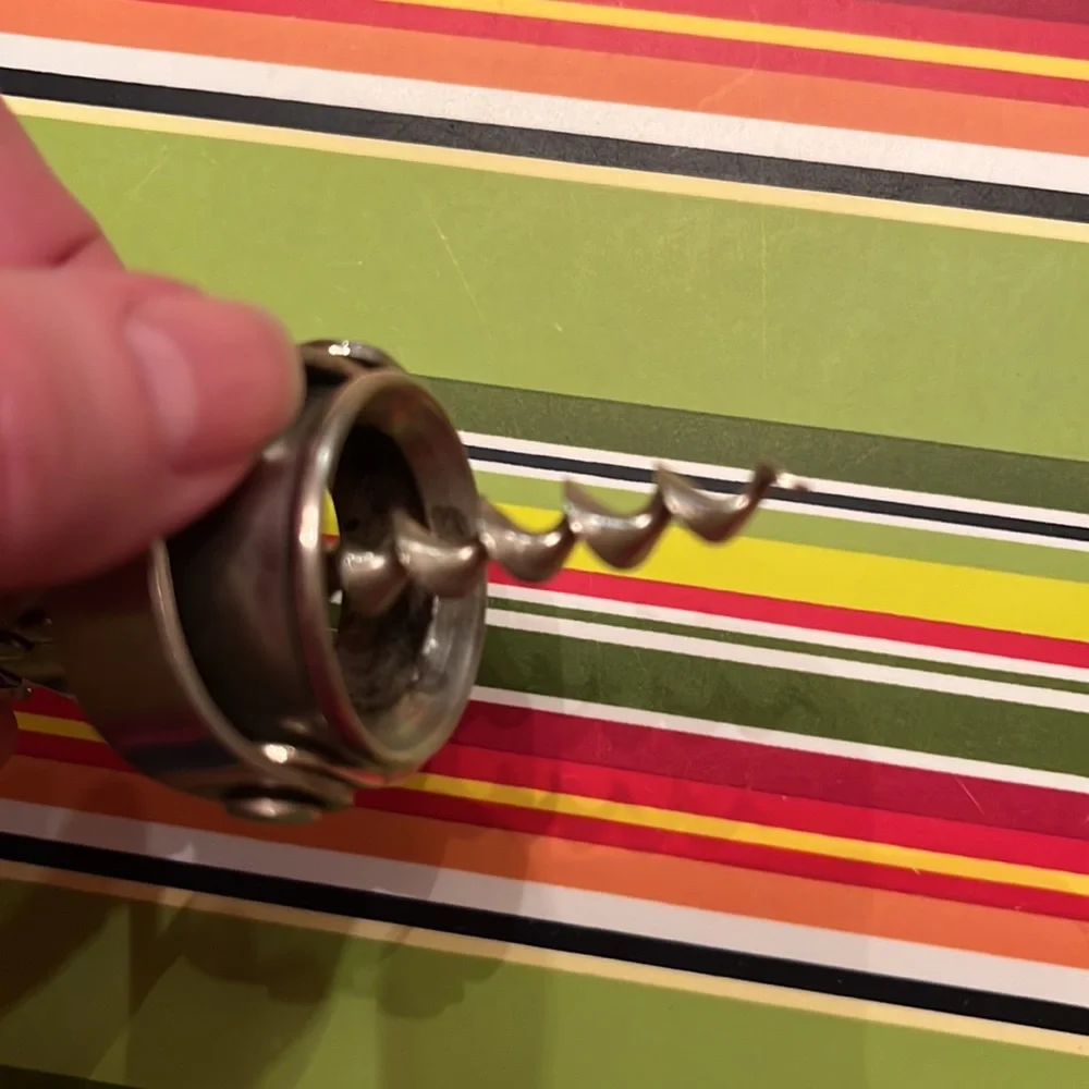 VERY RARE Zig Zag France vintage expandable corkscrew barware wine opener VGUC